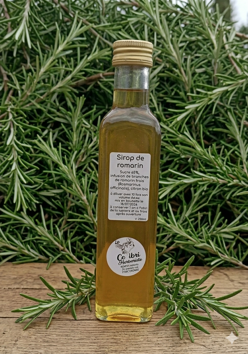 sirop romarin