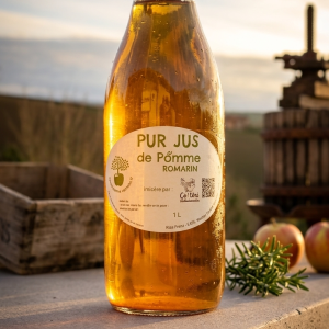 jus pomme romarin