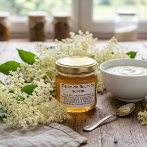 gelée fleurs sureau