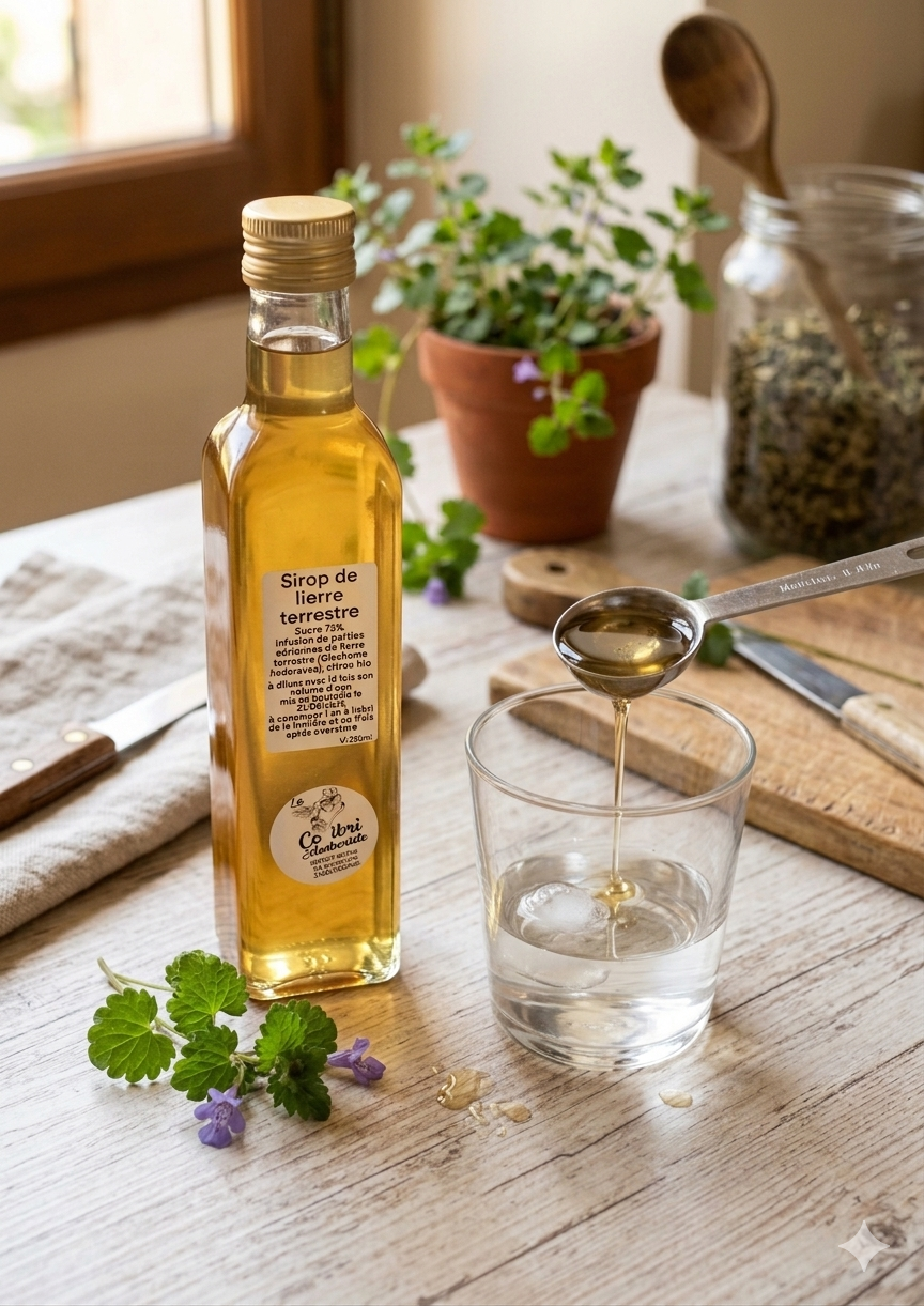 sirop lierre terrestre