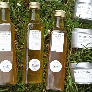 vinaigres et sels artisanaux