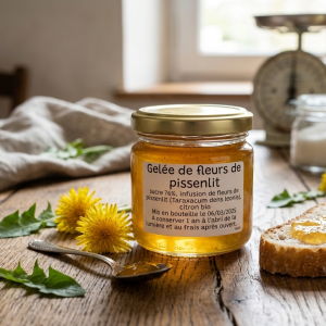 Gelée de fleurs de pissenlit