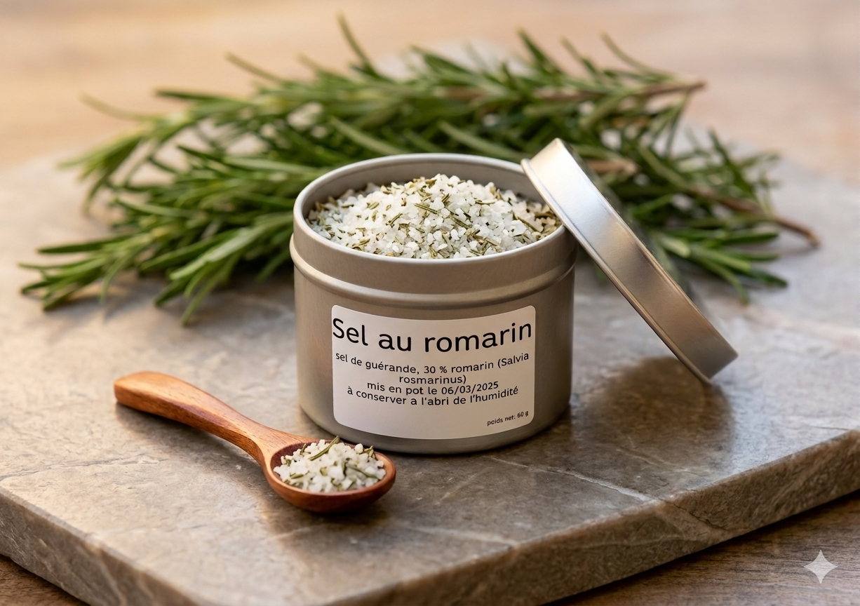 sel au romarin