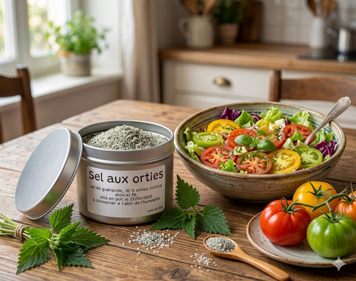 sel aux orties contexte