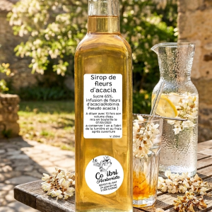 sirop acacia du lauragais, du soleil en bouteille