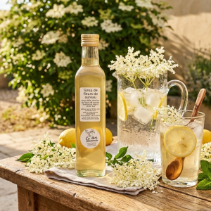 sirop fleurs de sureau du lauragais