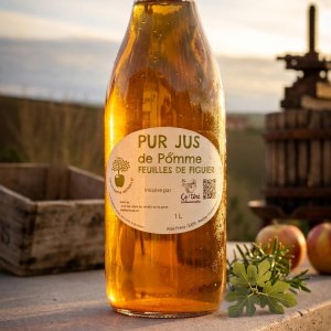 Jus de pommes Feuilles de figues