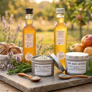 vinaigres et sels artisanaux